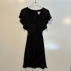strapless open back dress ZARA. Long blue pleated dress Tm  Hibuy market